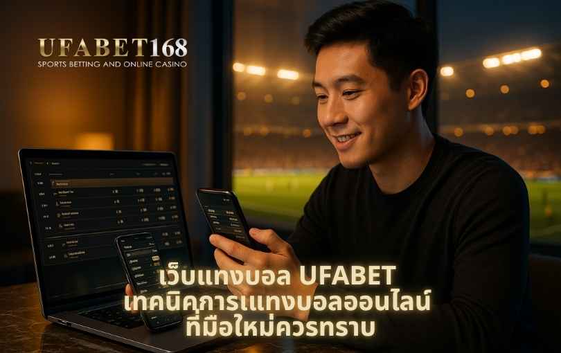 เว็บแทงบอล UFABET เทคนิคการเแทงบอลออนไลน์ ที่มือใหม่ควรทราบ